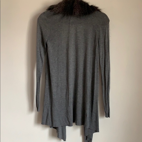 JENNIFER LOPEZ One Size Gray Cardigan Sweater - Picture 3 of 8